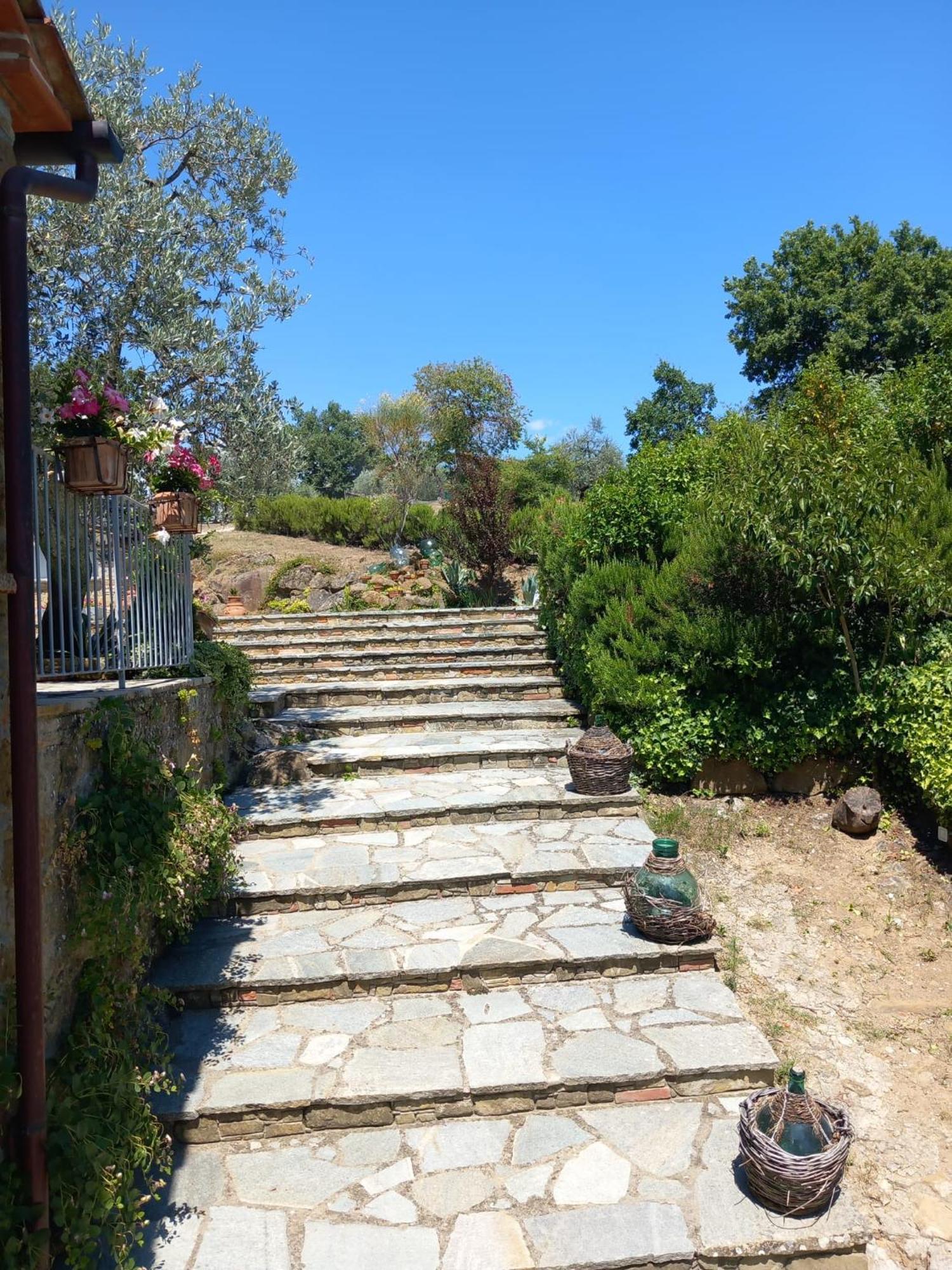 Villa Casolare Il Moro Monte San Savino Exterior foto