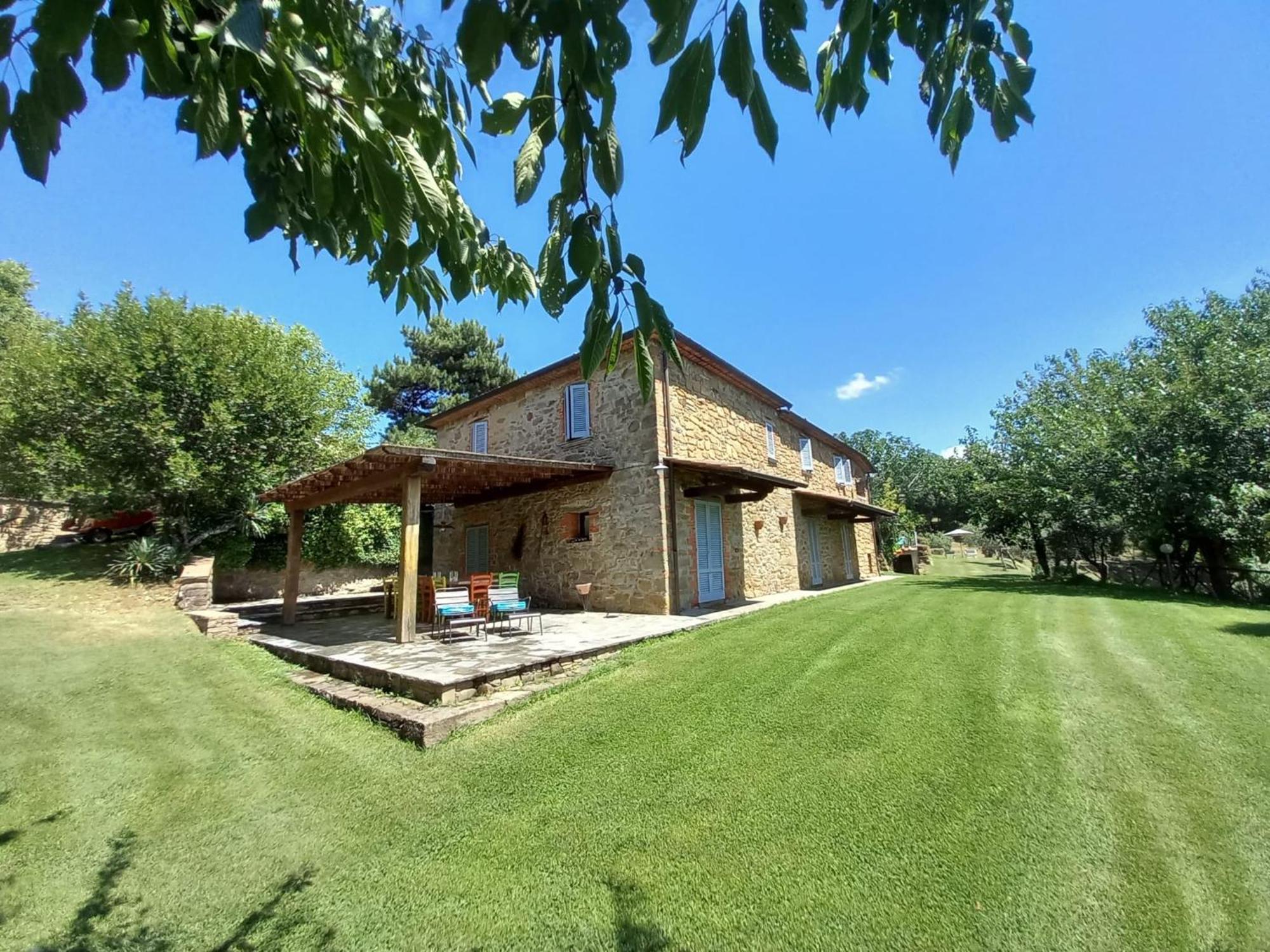 Villa Casolare Il Moro Monte San Savino Exterior foto