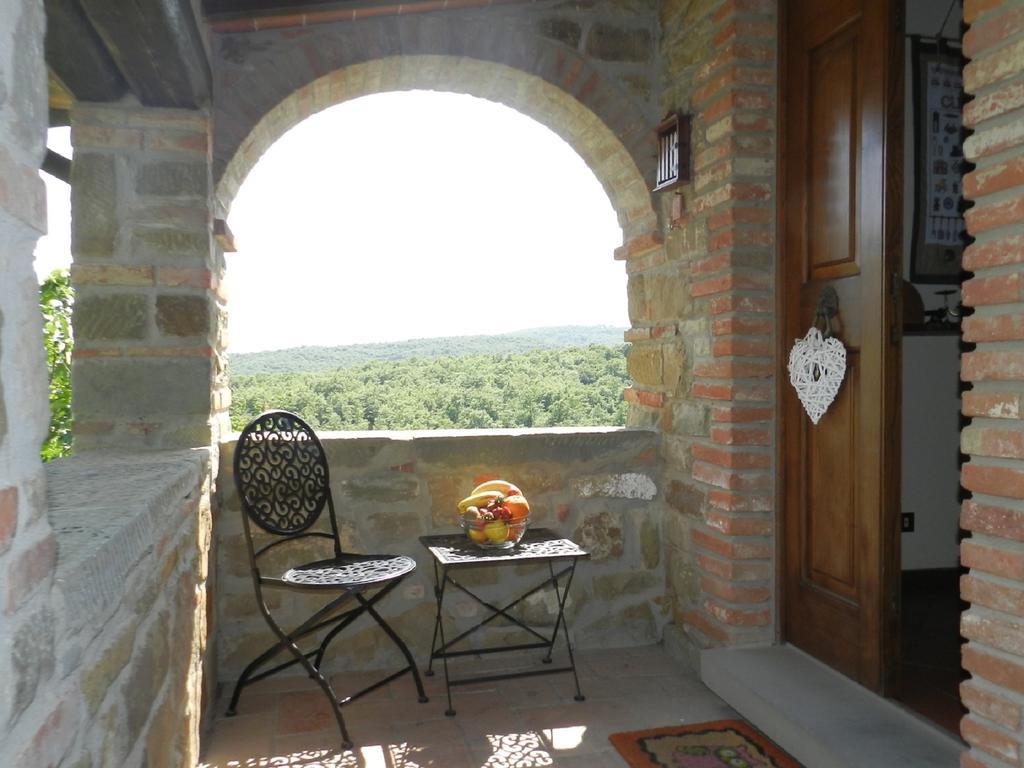 Villa Casolare Il Moro Monte San Savino Exterior foto